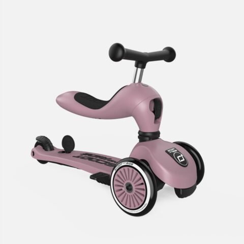 Scoot & Ride Highwaykick 1 Push & Go 2-in-1 Kids Scooter Mocha SCO00820