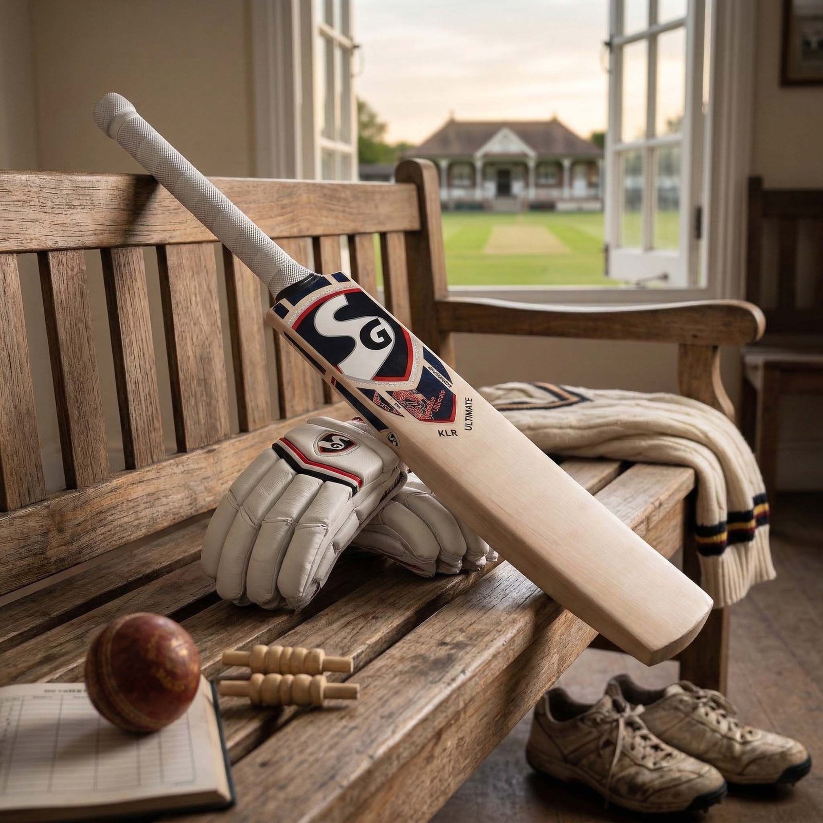 SG KLR Ultimate English Willow Cricket Bat KL Rahul Series SG01CR130080 view 4