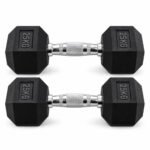 Stealth Rubber Coated Hex Dumbbell Bundle -Pair 2.5Kg 25 Kg SHB-25K-BUN view 3