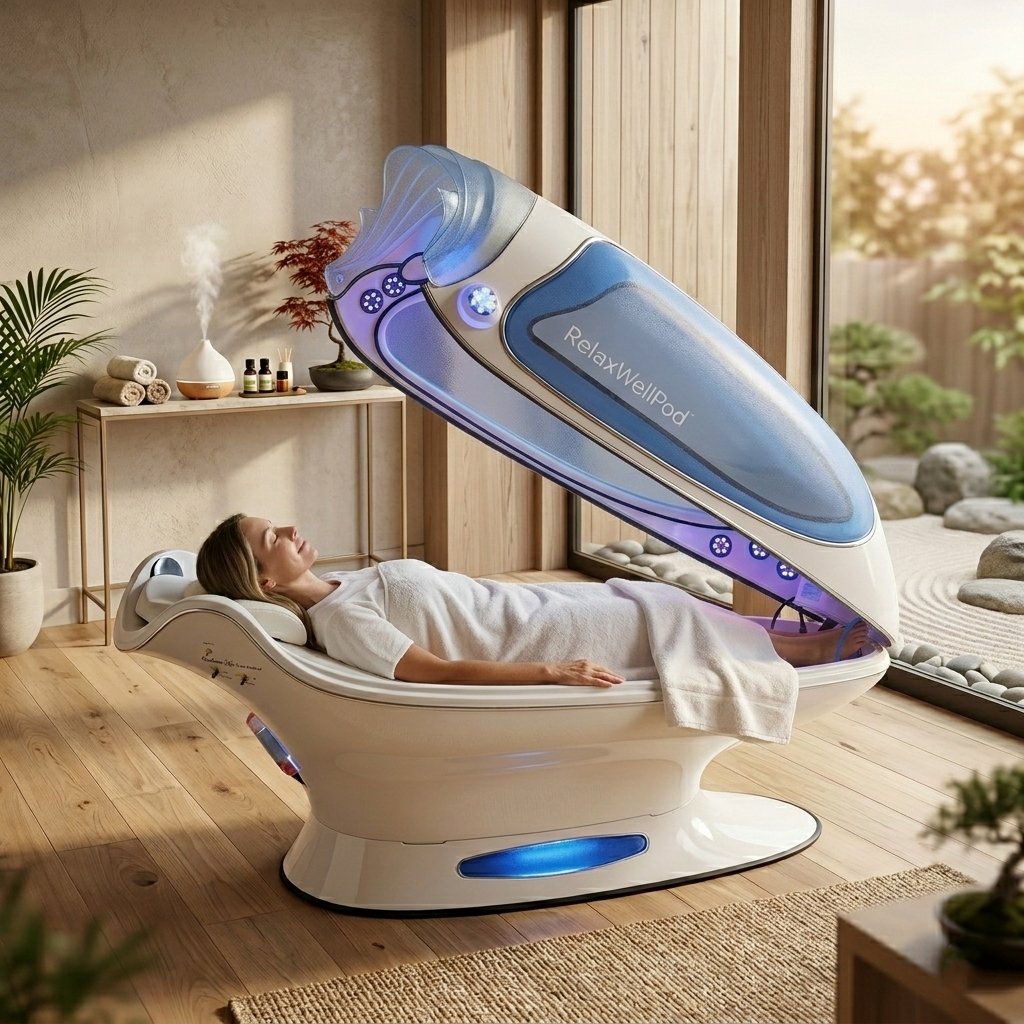 RelaxWell Pod 25-Module Chromotherapy Wellness Pod SHELL-RPD-25 view 4