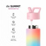 Simple Modern Summit 2.1 Kids Stainless Steel Water Bottle with Straw Lid view 3