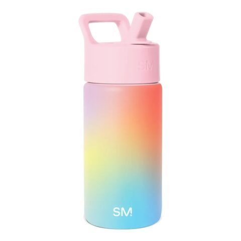 Simple Modern Summit 2.1 Kids Stainless Steel Water Bottle with Straw Lid