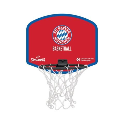 Spalding 2025 EuroLeague Team Micro/Mini Basketball Backboard Set