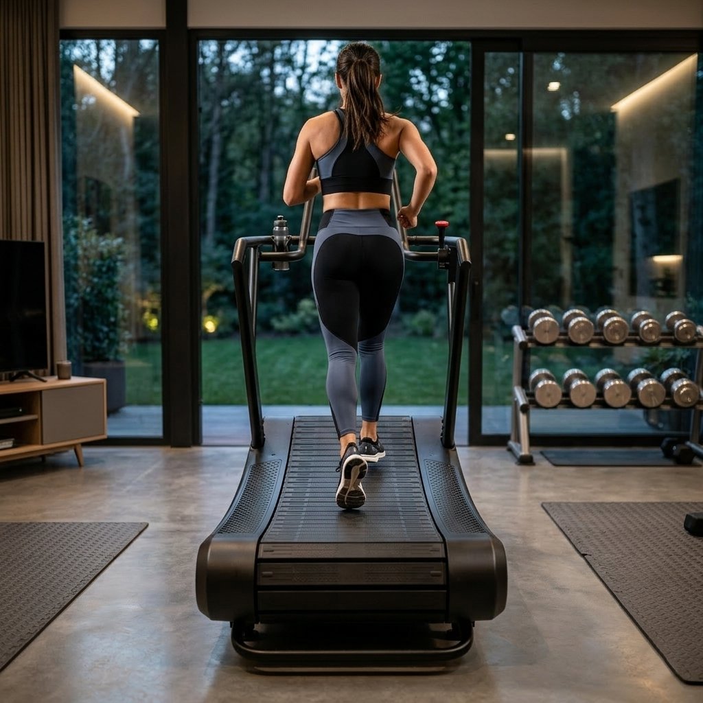Sole Fitness C80 Curved Manual Treadmill view 9
