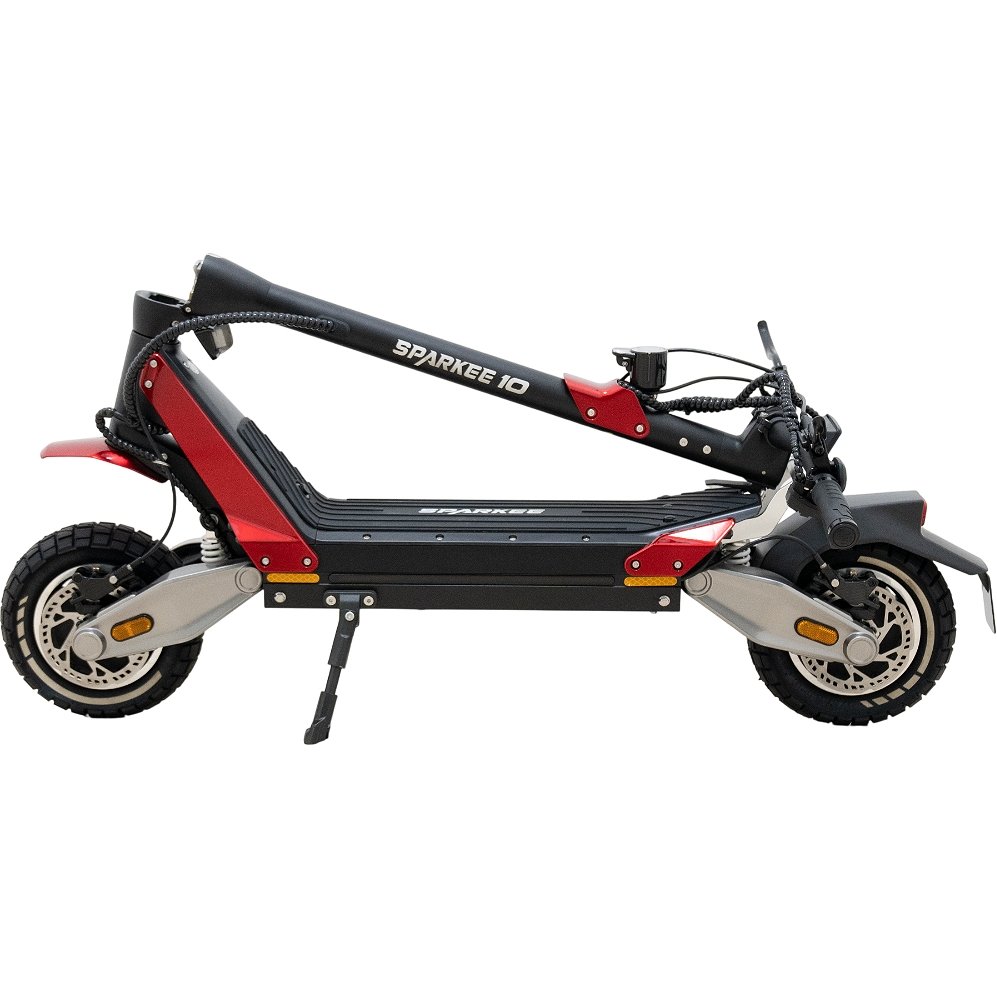 Sparkee ECO 10 Dual Motor Electric Scooter Red/Black SP-10DM-RB view 3