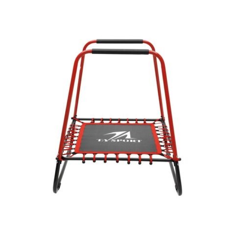 TA Sport 95CM Square Trampoline JKL-95IN S Black/Red