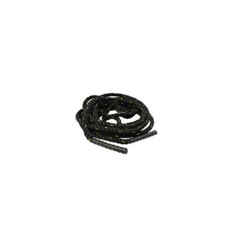 Battle Rope With Yellow Line - Size 15 Meter x 38 mm Thick - Model Srp002
