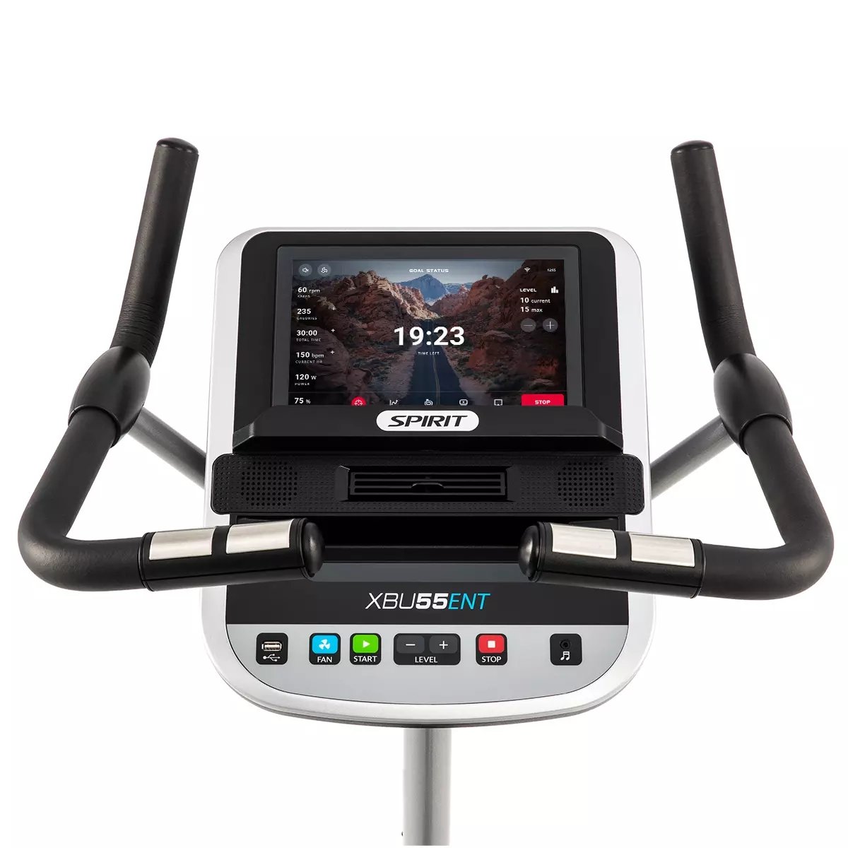 Spirit Fitness Home XBU55ENT Upright Bike STXBU55-ENT view 3