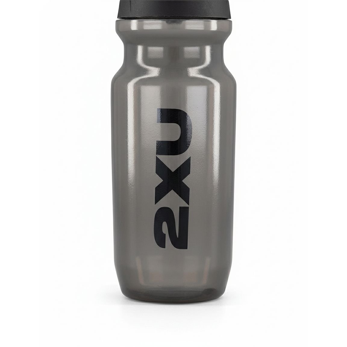 2XU Squeeze Water Bottle 600ml Clear/Black view 2