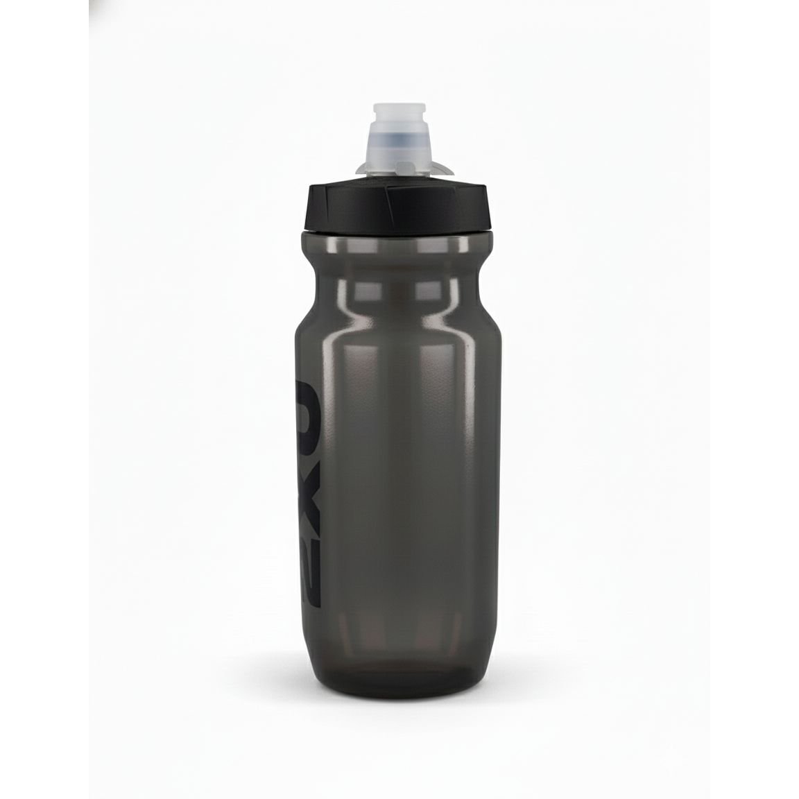 2XU Squeeze Water Bottle 600ml Clear/Black view 3