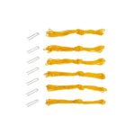 Sunvolley Beach Volleyball Boundary Line Rope ( 6 Ropes + 6 Steel Pegs) SUN-BLINE-ROPE