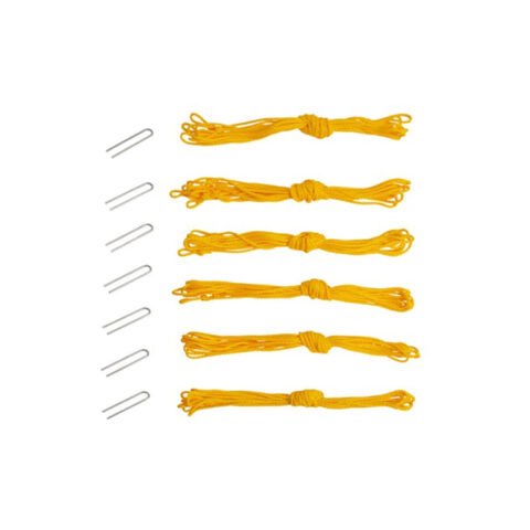 Sunvolley Beach Volleyball Boundary Line Rope ( 6 Ropes + 6 Steel Pegs) SUN-BLINE-ROPE