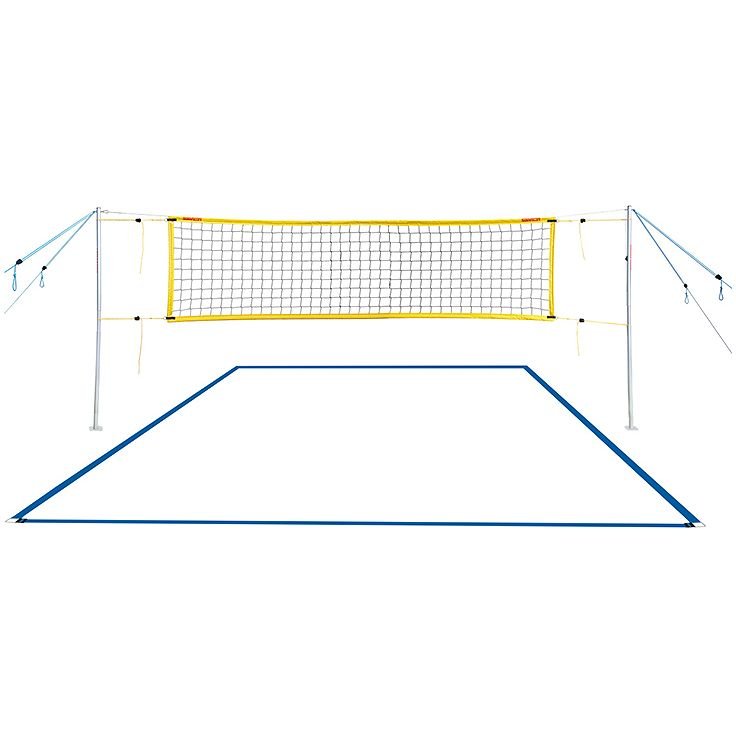 Sunvolley Standard Beach Volleyball Outdoor Post, Net Set 9.5 Meter SUN-VB-STAN-9-5M view 2