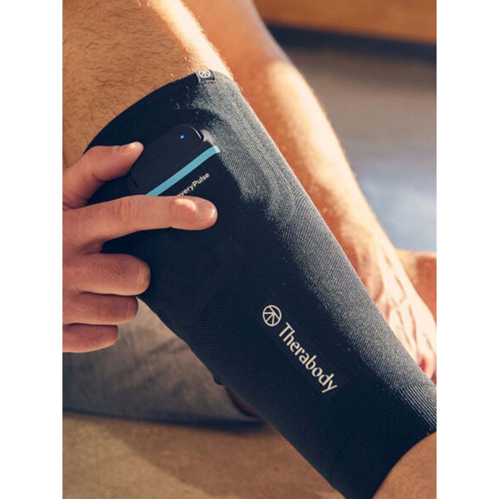 Therabody RecoveryPulse Calf Sleeve Single Piece view 4