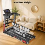 PowerMax TDA-230M Motorized Treadmill with Pulse Sensors image 3