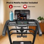 PowerMax TDA-230M Motorized Treadmill with Pulse Sensors image 6