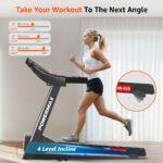 PowerMax TDM-96B Bluetooth Motorized Treadmill image 3
