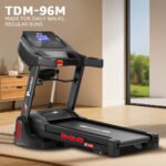 PowerMax TDM-96M Motorized Treadmill with iPad Holder and MP3 Speakers image 2