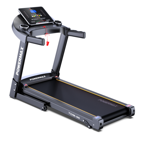 PowerMax TDM-96 Motorized Treadmill with Bluetooth App Support