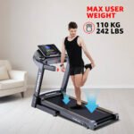 PowerMax TDM-96 Motorized Treadmill with Bluetooth App Support image 5