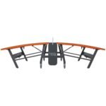 TEQBALL TEQ SMART Table Foldable Professional Teqball Table view 2