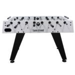 TableTurf Goal Pro Foosball Table with Dual Ball Return 5 Feet White EX Display Grade A TF-GLP-WHT-DUP-A view 3
