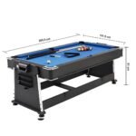 TableTurf Quad Play 4-in-1 Multi Game Table TF-QDP-4N1 view 2