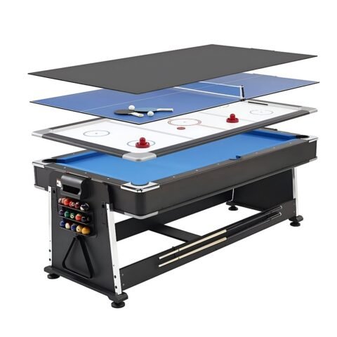 TableTurf Quad Play 4-in-1 Multi Game Table TF-QDP-4N1