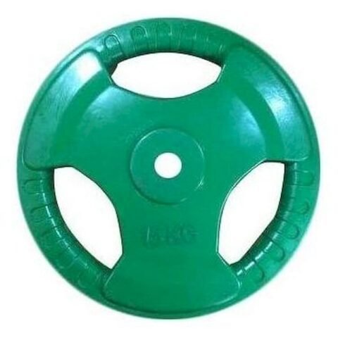 TA Sport Rubber Plate TL3201 Green 15 kg