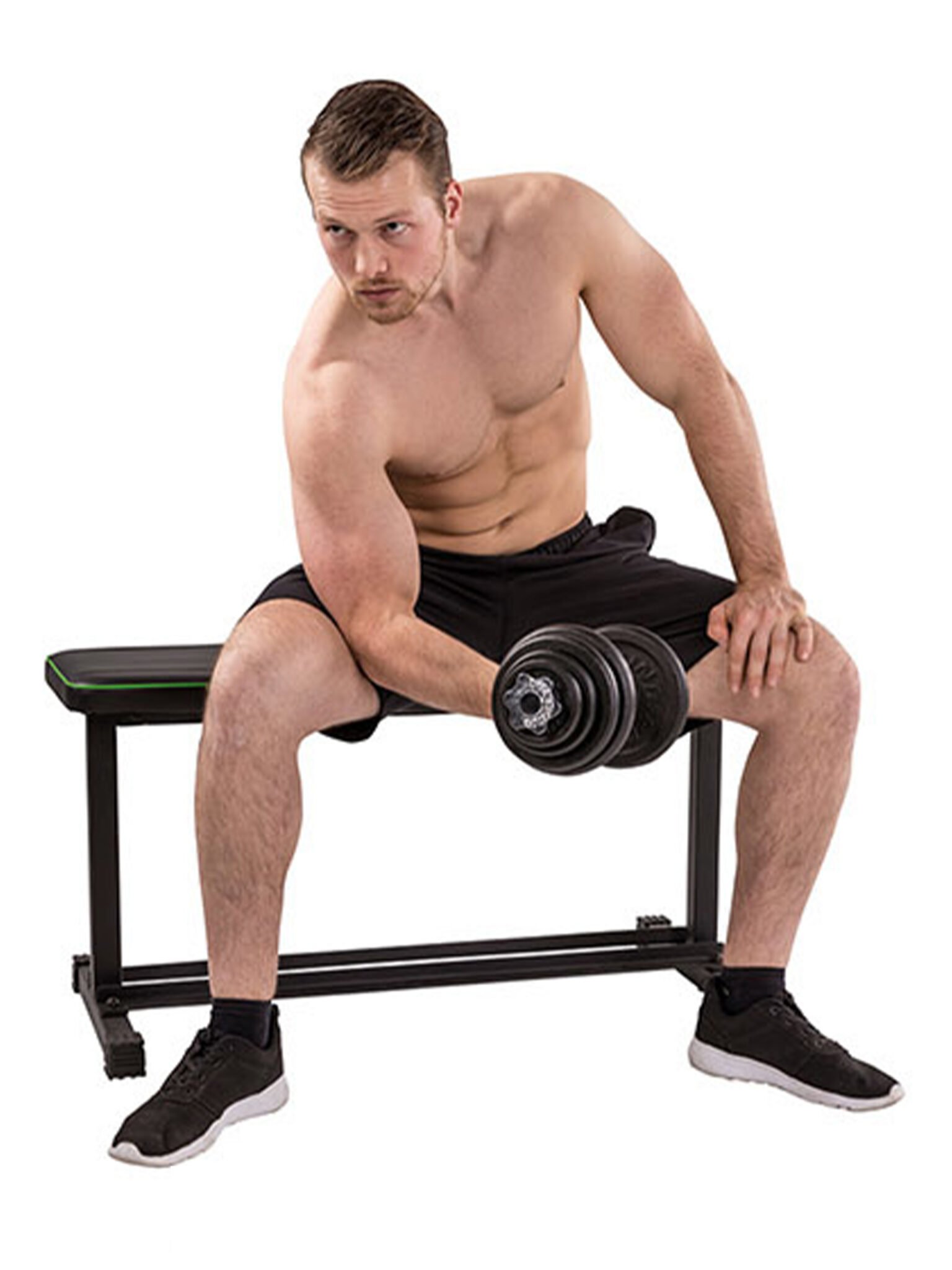 Tunturi FB20 Flat Bench TR17TSFB2000 view 3