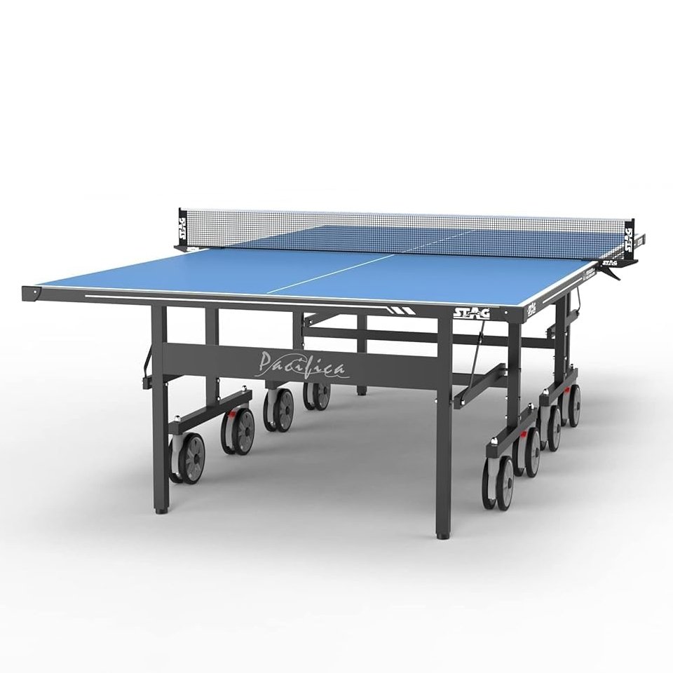 Stag Pacifica Outdoor Table Tennis Table Blue TTOU-120B view 3