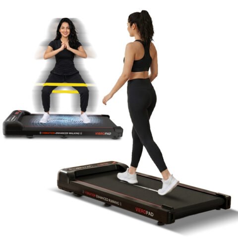 PowerMax VIBROPAD Dual Action Treadmill