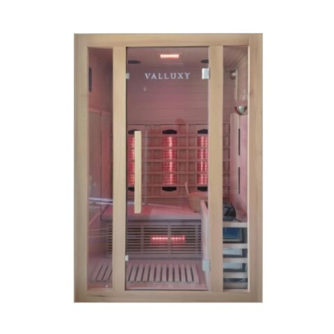 Valluxy Hybrid Infrared & Steam Sauna 2 Person