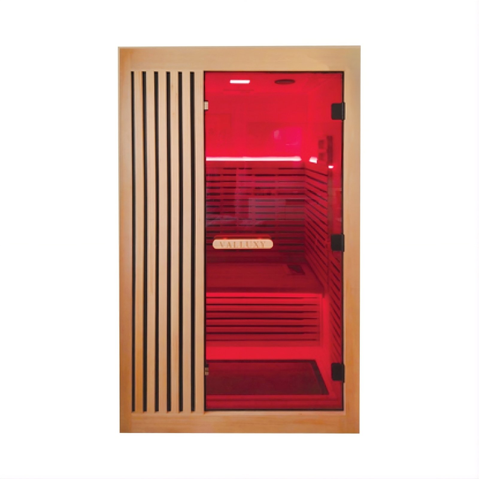 Valluxy Premium 2 Person Infrared Sauna with Red Light Therapy