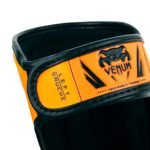 Venum Elite Shin Guards Exclusive Neo Orange Kids view 2