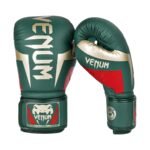 Venum Elite Boxing Gloves Deep Forest Green