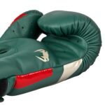 Venum Elite Boxing Gloves Deep Forest Green view 4