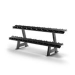Vision Fitness Dumbbell Rack Heavy-Duty Storage for Professional Training Spaces VSN-RACK view 2