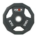 Axox Fitness 3-Grip TPU Weight Plate 15 Kg W02AD012-15K