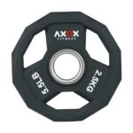 Axox Fitness 3-Grip TPU Weight Plate 2.5 Kg W02AD012-2-5K