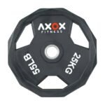 Axox Fitness 3-Grip TPU Weight Plate 25 Kg W02AD012-25K