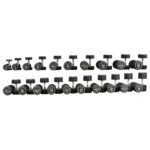Axox Fitness Round Dumbbell Full Set 2.5-50 Kg W03CB014-2-5-0
