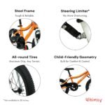 Whimsy Classic 14 Inch Kids Bike Orange WM14CL-OR view 4