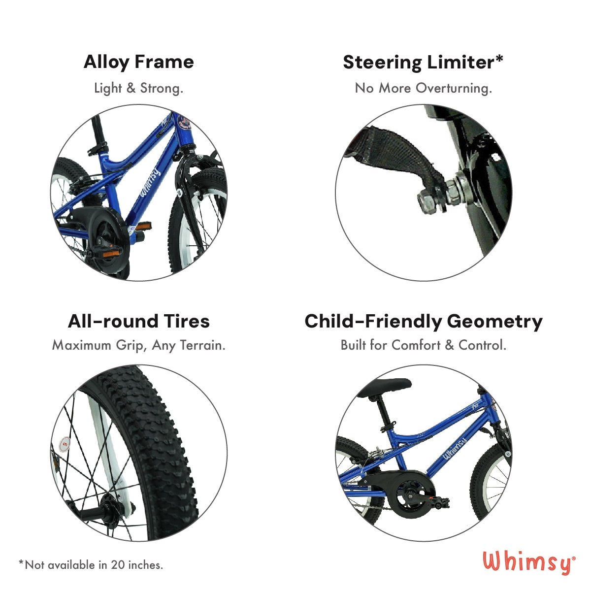 Whimsy Pro 16 Inch Kids Bike view 4