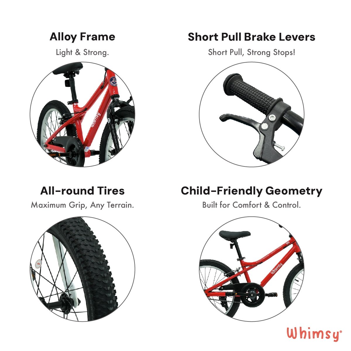 Whimsy Pro 20 Inch Kids Bike view 4