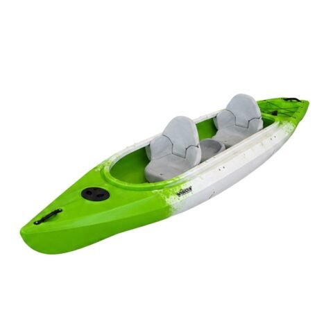Winner Kayak Cannonball 2+1 Seat Fishing Kayak Green/White WN-KYK-CBAL-LWL