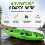 Winner Kayak Purity Sit On Top 1 Person Kayak Lime Green WN-KYK-PUR-LMGRN view 4