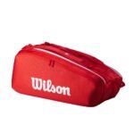 Wilson Super Tour Red 9 Pack Tennis Bag WR8036701001 view 2