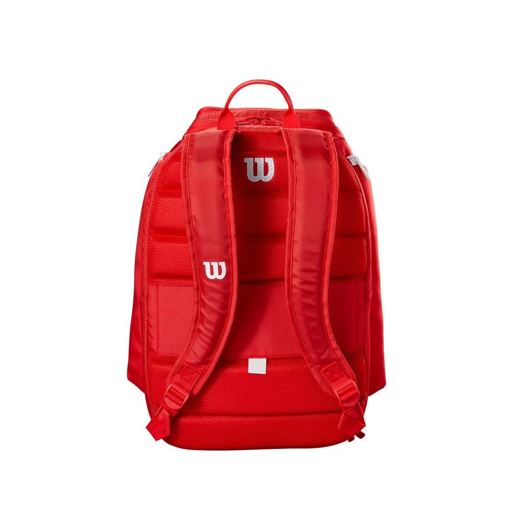 Wilson Super Tour Red Tennis Backpack WR8036901001 view 2