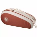 Wilson Roland Garros Team 2025 6-Racket Tennis Bag Cream Clay WR8045401001 view 2